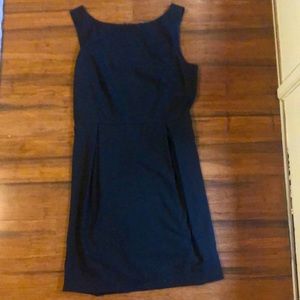 Classic black sleeveless dress